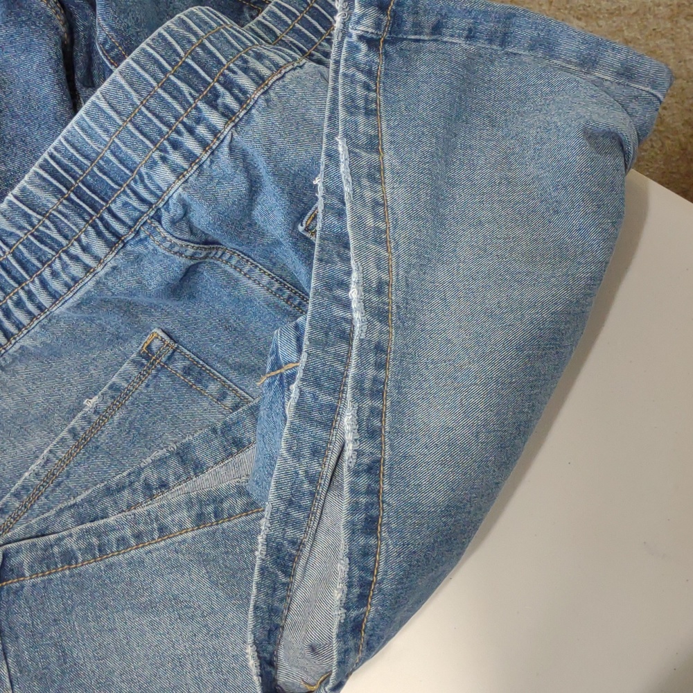 Terra & and Sky high rise plus sized denim jean shorts 2x 20W-22W New with tags! - Picture 9 of 10